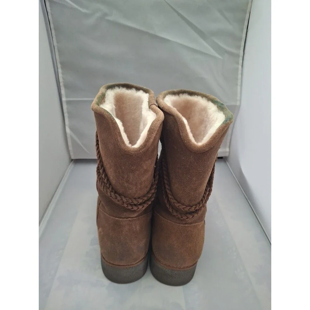 ABEO BLAINE Orthotic Women's Tan Boots Size 9 ( 842) !NEW